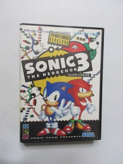 Sega Sonic The Hedgehog 3 Japanese | eBay