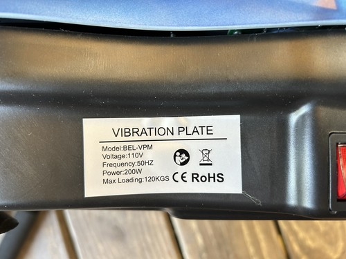 Vibration Plate Fitness Platform Exercise Machine Full Body Shaker Workout WORKS - Picture 5 of 7