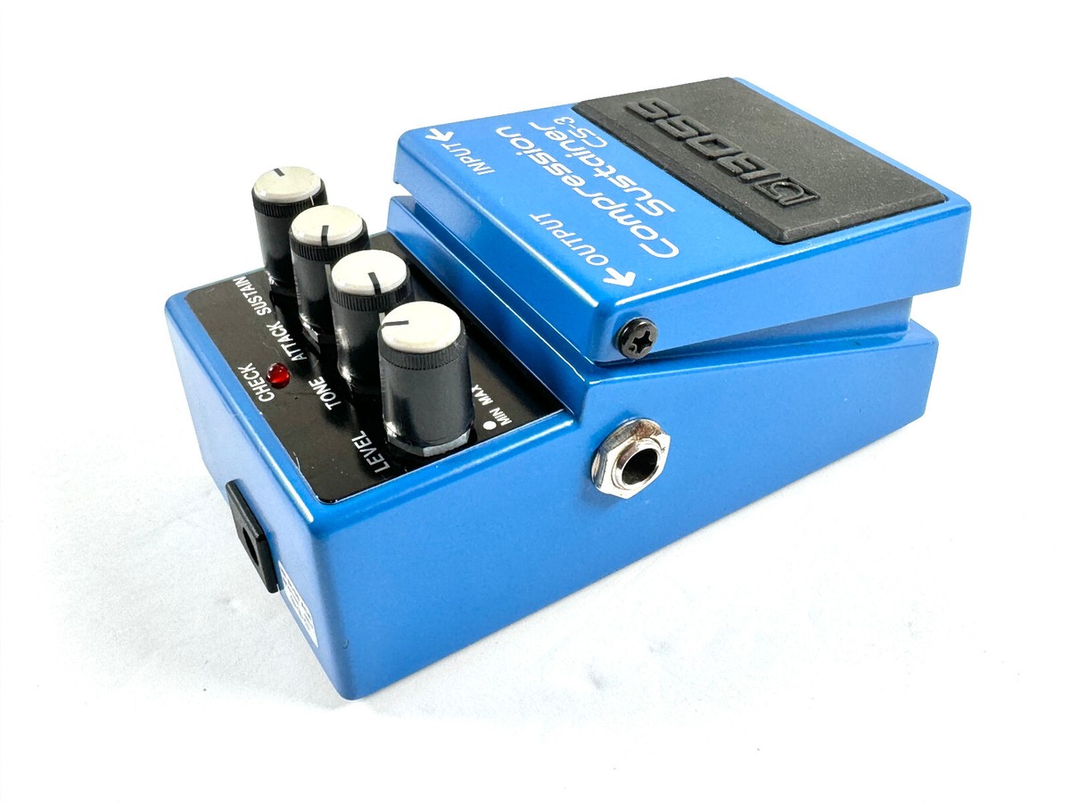 Boss CS-3 Compression Sustainer Guitar Effects Pedal (Minty