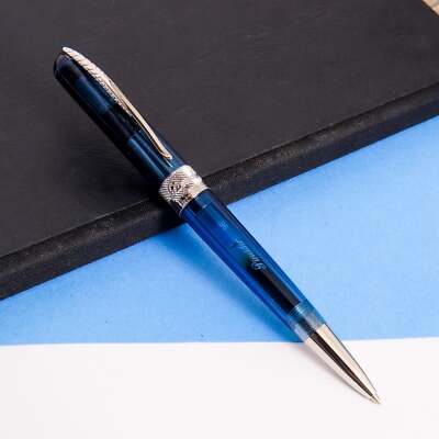 Pineider Avatar UR Demo Metal Ballpoint Pen - Sky Blue | eBay