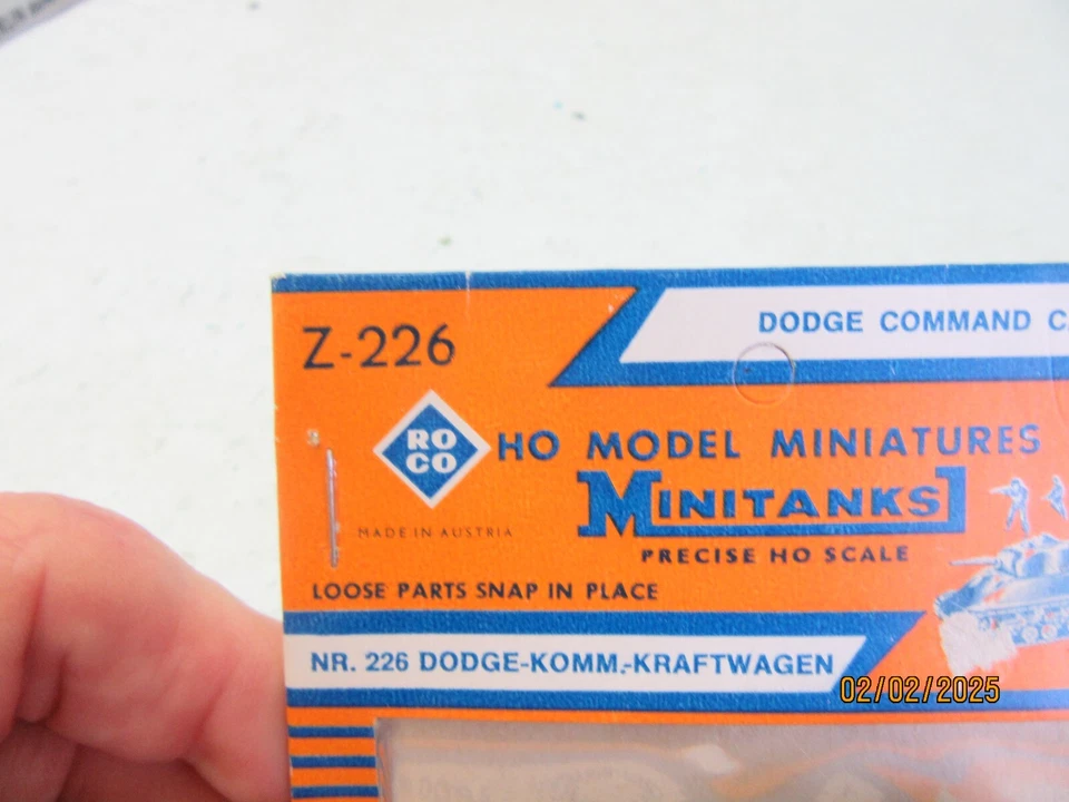 HO 1:87 Scale Roco Minitanks Z-226  Dogle-Truck - NIB* - Image 3 of 3