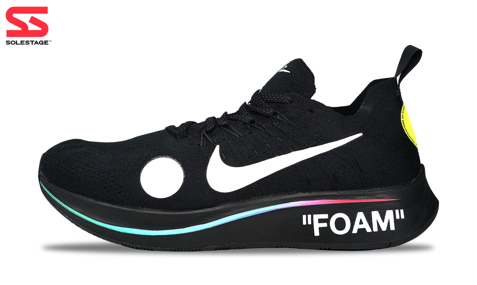 贈る結婚祝い OFF-WHITE by × NIKE - ZOOM white FLY カテゴリ BLACK