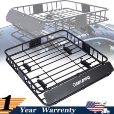 For Toyota 43 X 39 X 6 Rooftop Cargo Carrier Basket Roof Rack Luggage Holder