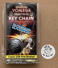 Yomega Vintage Pocket Yo-Yo Saber Raider Keychain NOS