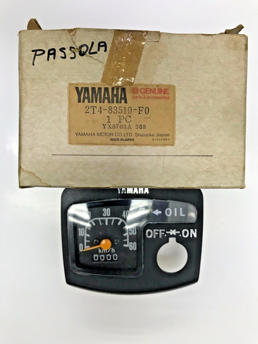 2T4-83510-F0 YAMAHA SPEEDOMETER PASSOLA 1980 SA50 T8 OEM | eBay