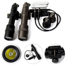 Tactical Flashlight - Weapon Light Flashlight LED Gun Light with Switch and Cap