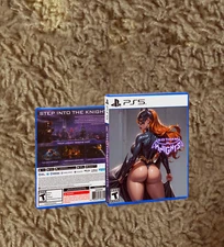 Gotham Knights PS5 CUSTOM COVER ART & CASE - NO GAME