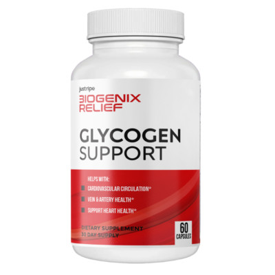Biogenix Relief Glycogen Support for Optimal Blood Sugar Control - 60 Capsules
