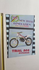 Fantic Motor Trial 303-243-125 Professional 1987 depliant originale moto 