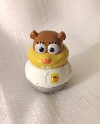SpongeBob Squarepants Sandy Cheeks Weeble Wobble Toy by Viacom Frankford Candy