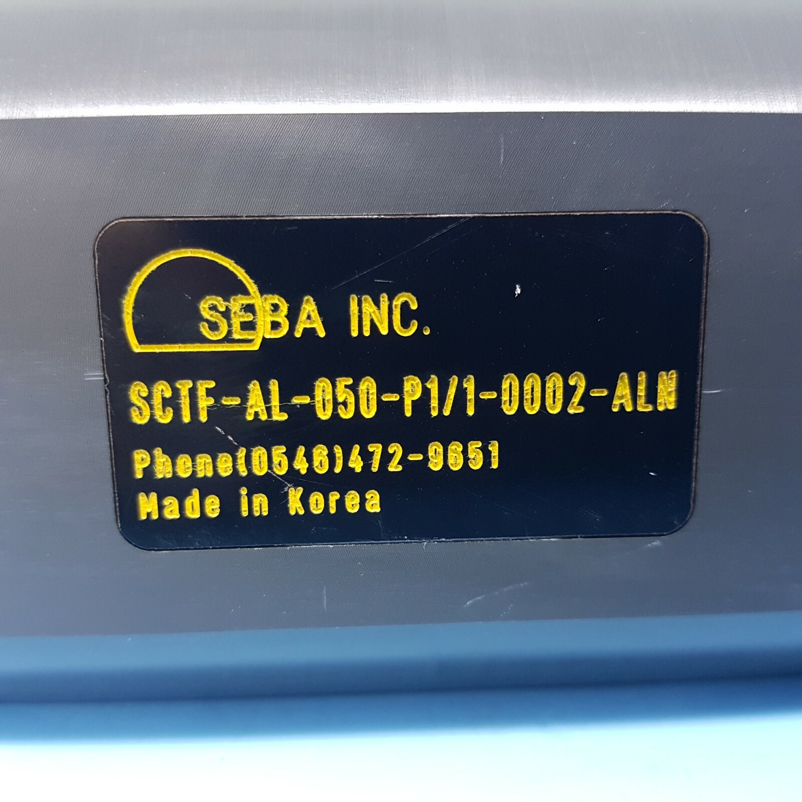 429-0303// SEBA SCTF-AL-050-P1 FLOW METER [USED] | eBay