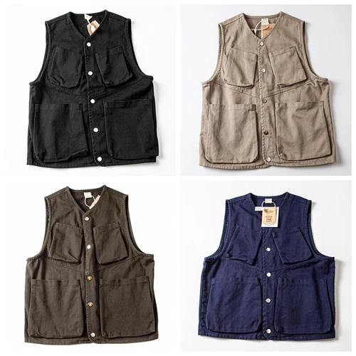 New Men Cargo Waistcoat Fishing Vest Multi Pocket Work Sleeveless Outdoor Top - Picture 3 of 21