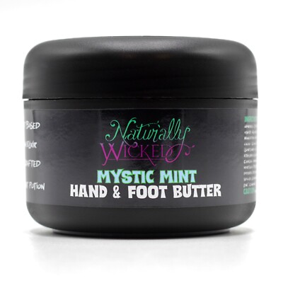 Naturally Wicked  Mystic Mint Hand & Foot Butter 100ml - Beruhigen & Heilen