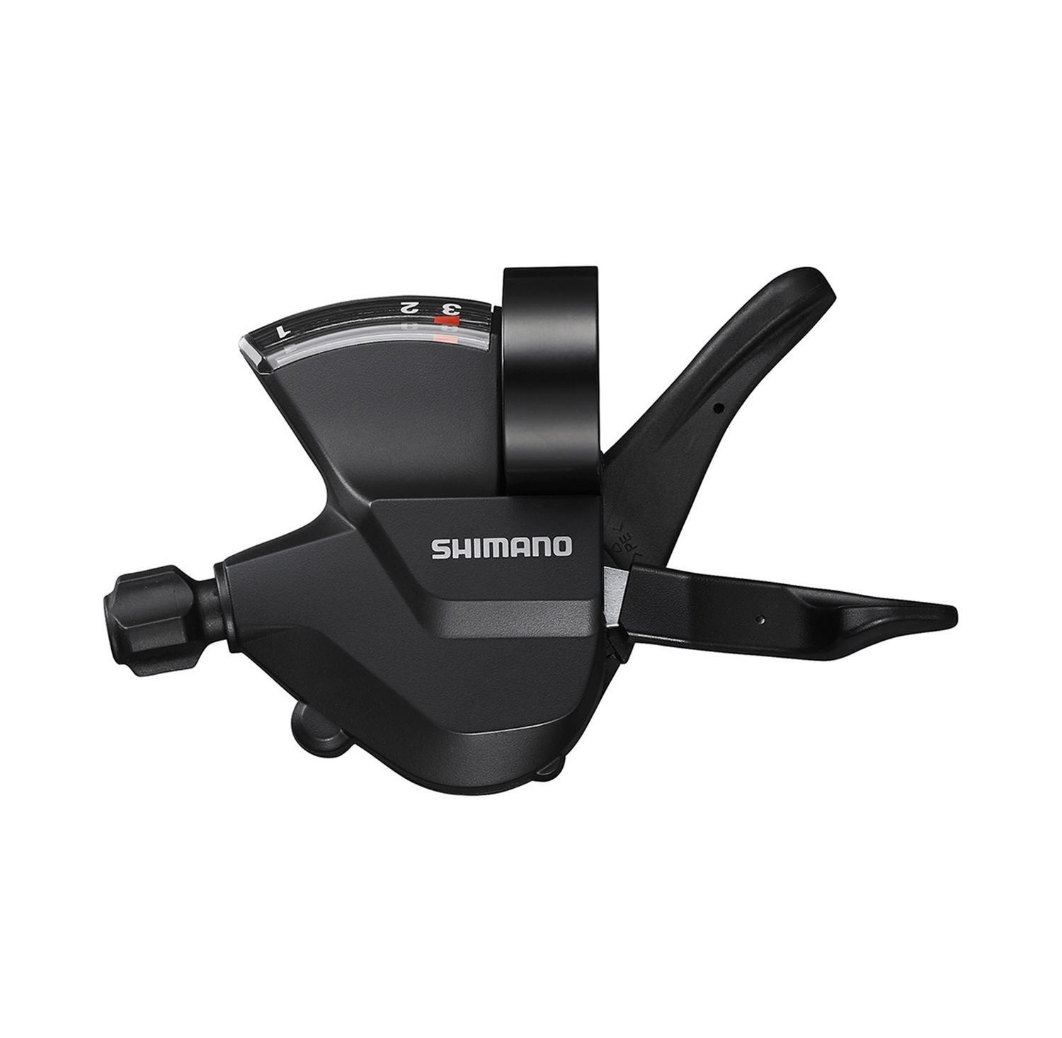 Manette VTT Shimano STI gauche 3 vitesses MT315 pour triple plateau