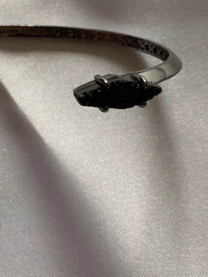 Brazalete Drusy Kendra Scott Bianca Plata Platino Foto 4 de 4