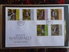 ISLE OF MAN 2023 Manx Waterfalls Set 6 Stamps FDC