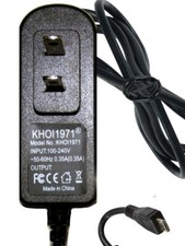 WALL charger AC adapter for 32201 WILLOW Levana 5-IN screen video baby monitor
