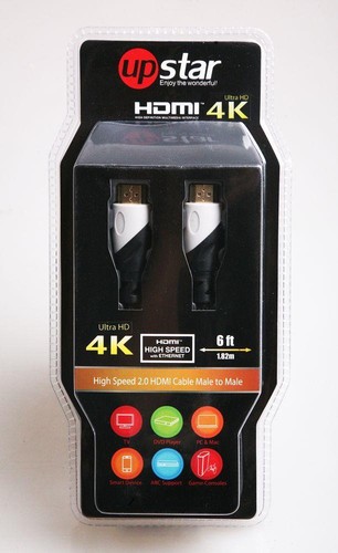~UpStar HDMI 4K Ultra HD Cable 6ft High 