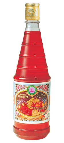 Hamdard Roohafza Sharbat 800ml Rooh Afza Syrup fruits, herbs, vegetables, flower