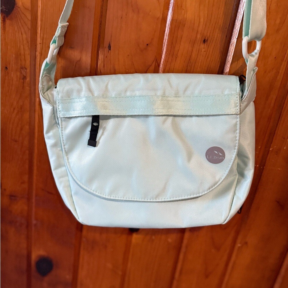 L.L bean light teal Crossbody Bag