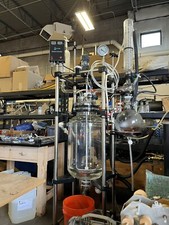 USA Lab 50L Single Jacketed Glass Reactor Turnkey System (Optional ETL Certif...