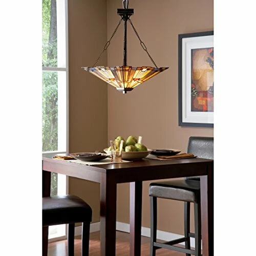 Quoizel TFIK2817VA 3-Light Inglenook Pendant in Valiant Bronze - Picture 2 of 5
