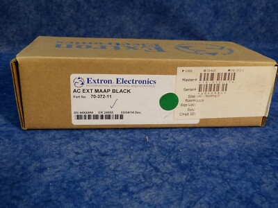 Extron AC EXT MAAP Black 70-372-11 AC Outlet extension cord (B2)