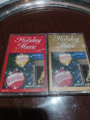 WINSTON Holiday Christmas Music Collection (1992) Volume 1 & 2 Compilation   