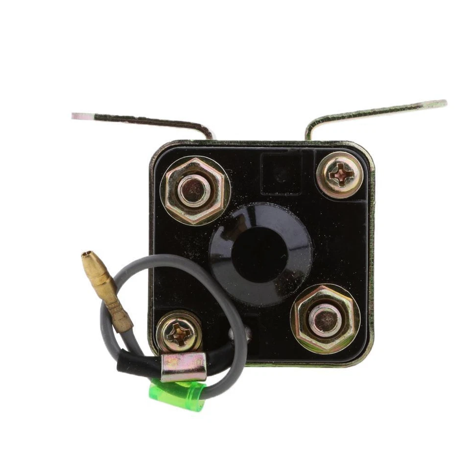 Solenoide de arranque negro para motocicleta para Suzuki TC185 GT185 GT550 GT750 Foto 4 de 4