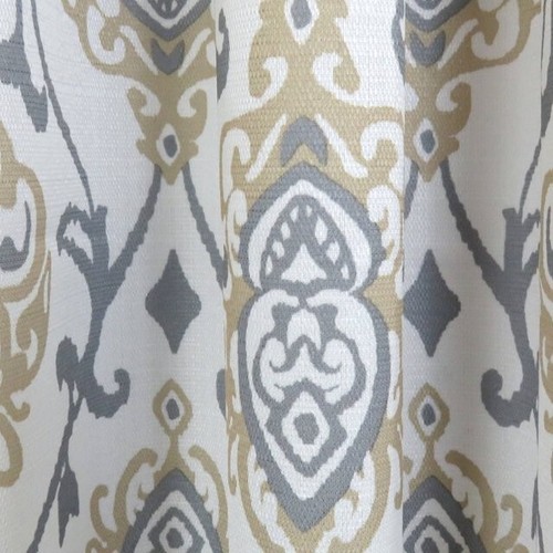 Better Homes and Gardens Damask Scroll Single Curtain Panel - 52'' x 84'' - Picture 2 of 3