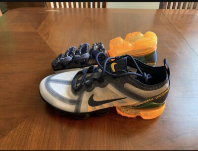 nike air vapormax 2019 midnight navy laser orange