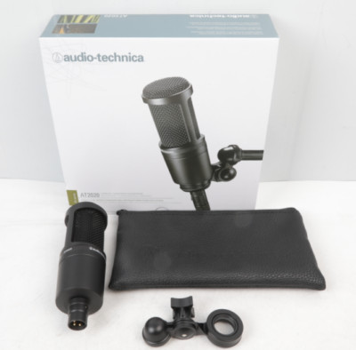 A-T AT2020 Cardioid Condenser Studio XLR Microphone IN BOX New US