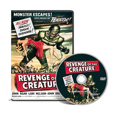 Revenge of the Creature (1955) Horror, Sci-Fi DVD