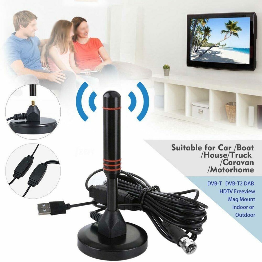 Nützlich Exquisit Kompakt Langlebig Tragbare TV-Antennen Freeview HDTV