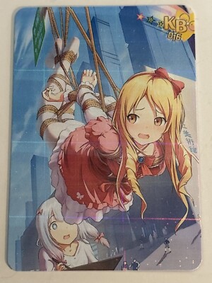 YAMADA ELF Tied up Bound KB016 Holographic Goddess Story Anime Card