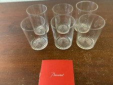 6 Baccarat Crystal Liqueur Glasses Lot Price 