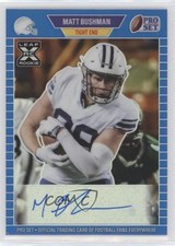 2021 Leaf Pro Set Metal 1989 Blue Rainbow 74/75 Matt Bushman #PA-MB1 Auto n3g
