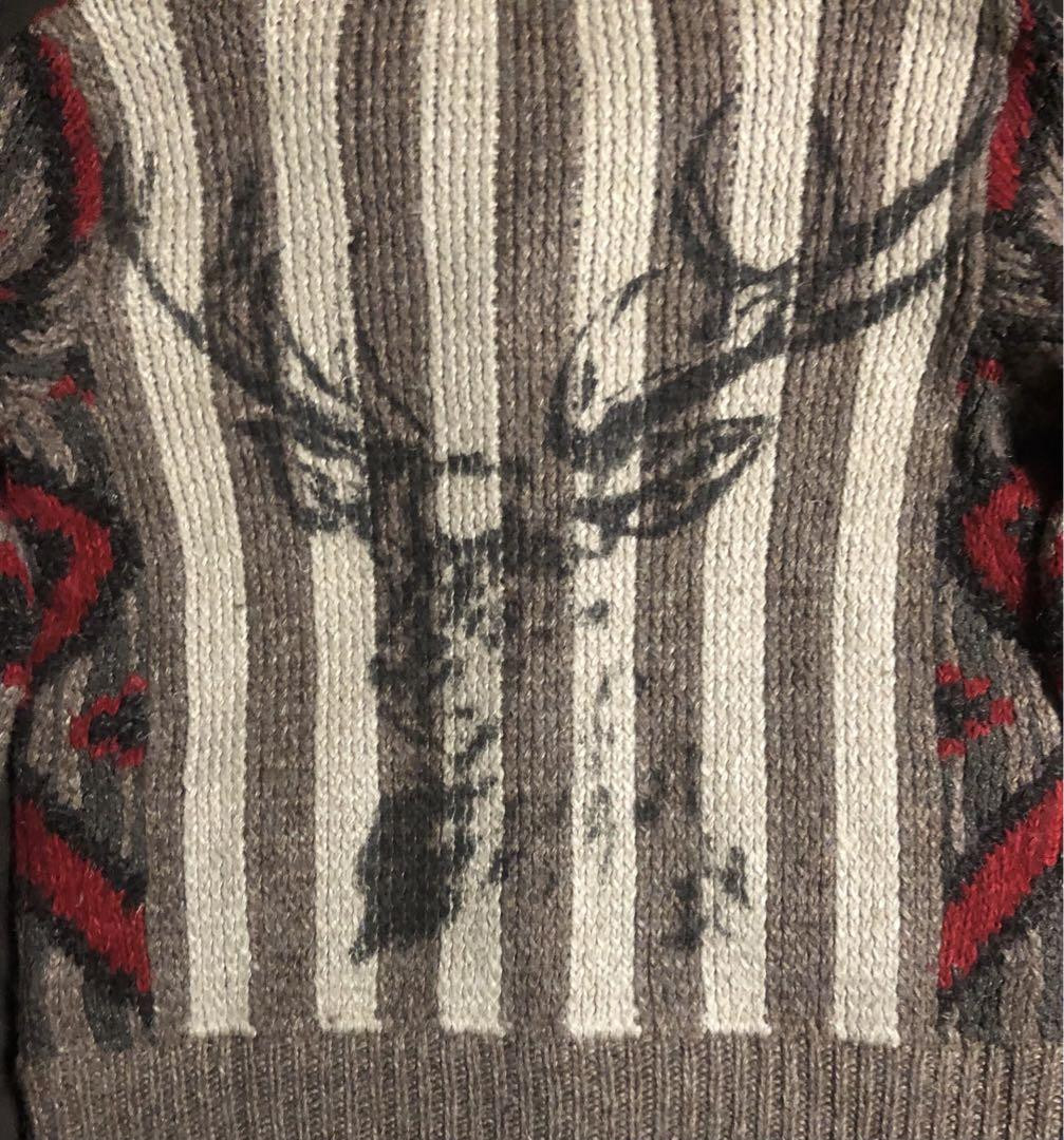 Rrl Native Pattern Shawl Collar Cardigan Xs Deer | eBay Rrl Native Pattern Shawl Collar Cardigan Xs Deer | eBay