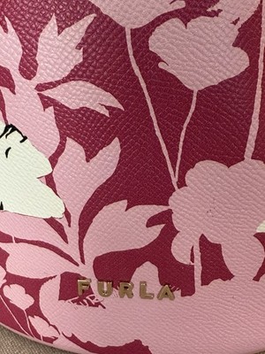 Furla Clio Bucket Pink Floral Mini Bag | eBay