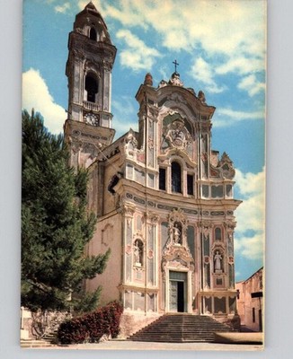 Cervo Rivy dei Fiori Italy Photochrome Postcard