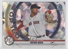 2020 Bowman Scouts Top 100 Chrome Atomic Refractor 67/150 Bryan Mata #BTP-74 ng3