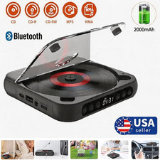 Rechargeable CD Player With Bluetooth Portable Personal Cd Players For Car Home