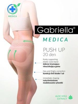 Gabriella Push-Up 20 DEN Strumpfhose - Shaping & Lifting Effekt