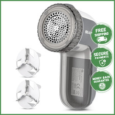 FABRIC SHAVER LINT FUZZ REMOVER Dual Speed Settings Battery Operated Defuzzer