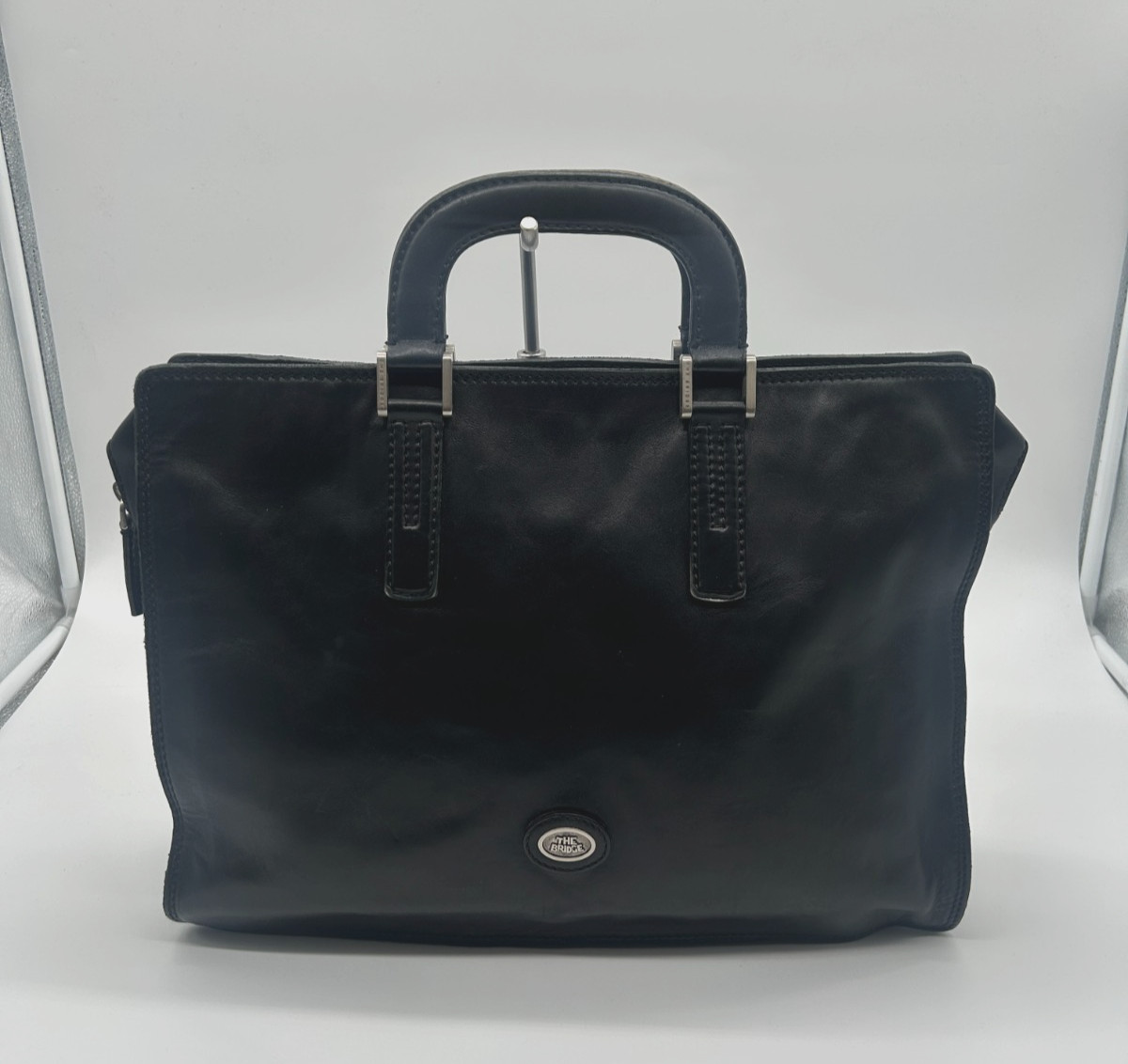 Authentic "THE BRIDGE" Satchel — image 14