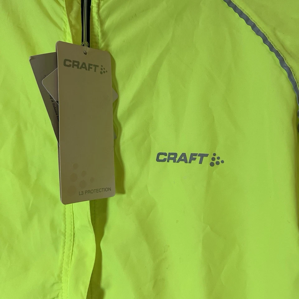 Chaqueta de ciclismo artesanal para mujer M L3 cremallera completa manga larga exterior Gio Lite neón Foto 3 de 4