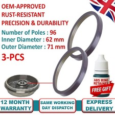 REAR - MAGNETIC ABS SENSOR RING For Fiat Punto mk2 ( 1999-2012 ) Alfa Mito