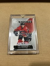15-16 SAM BENNETT RC 26/93 SP GAME USED AUTHENTIC ROOKIES ROOKIE #175 FLAMES