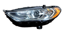 2017-2020 FORD FUSION LEFT DRIVER HALOGEN LED DRL HEADLIGHT OEM USED#B