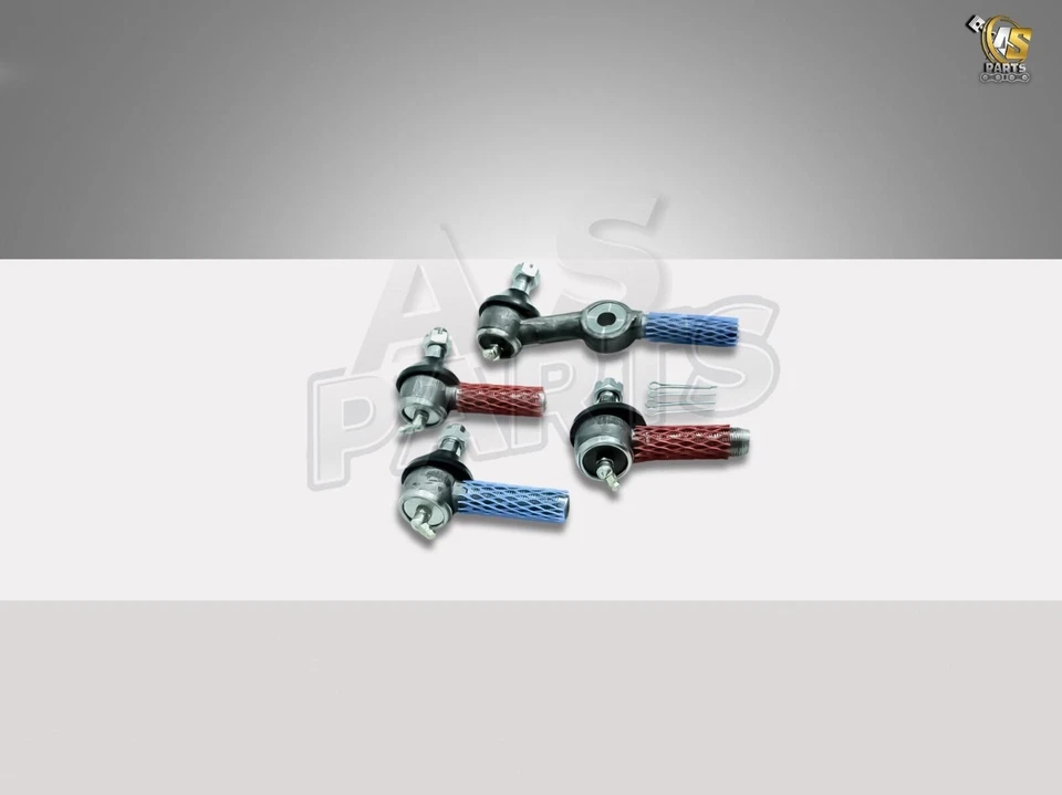 Fit For Willys Cj2a Cj3b Mahindra Jeep Steering Tie Rod End Kit Set Of 4 Rhd - Image 2 of 4